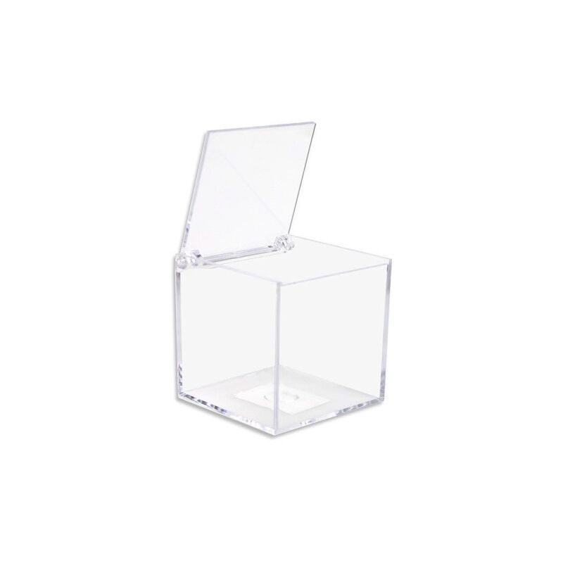 Cubo in Plexiglass Specchio Oro