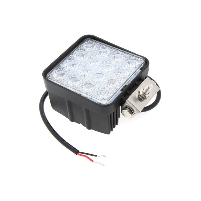 Trade Shop - Faro Supplementare Profondità 12v 16led 48w Auto