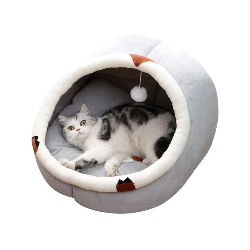 Cuscino per gatti a forma di U universale adorabile cuscino accogliente  morbido e confortevole cuscini per il collo del gatto forniture per  giocattoli per animali domestici per l'home Office dell'interno