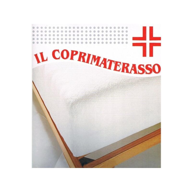 Trade Shop - Coprimaterasso Sanitario Impermeabile 2 Piazze Angoli Elastici  170x195cm