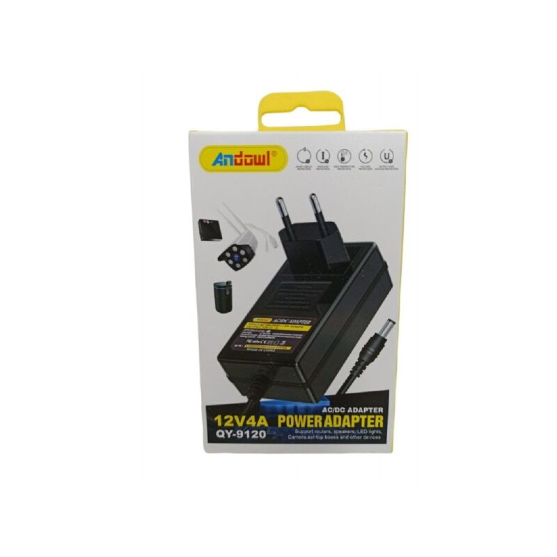 Alimentatore Universale 12V 1500mA Plug 5.5 x 2.1mm Nero - Alimentatori  AC-DC - Alimentazione - PC e Mobile