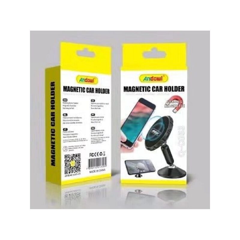 Trade Shop - Supporto Magnetico Per Auto Super Resistente Porta Cellulare  Smartphone Q-cg53