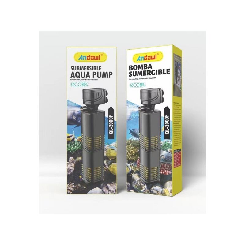 Pompa Ad Acqua Sommergibile 20W, 1200 L / H Pompa per Acquario