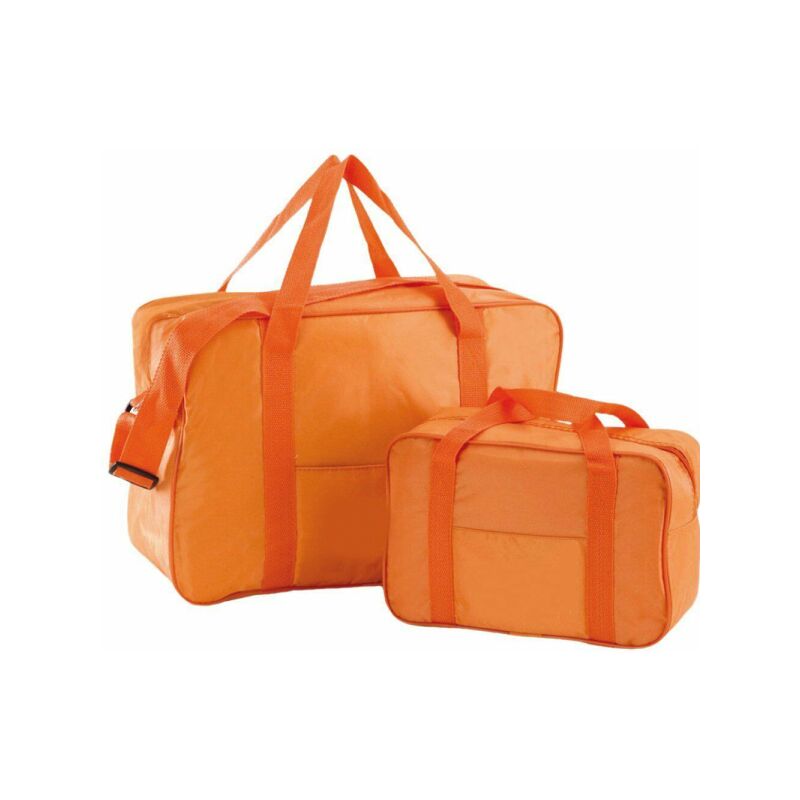 Trade Shop - Set 2 Pezzi Borse Termiche 6 + 21 Lt Borsa Frigo Colorata Mare  Campeggio Picnic