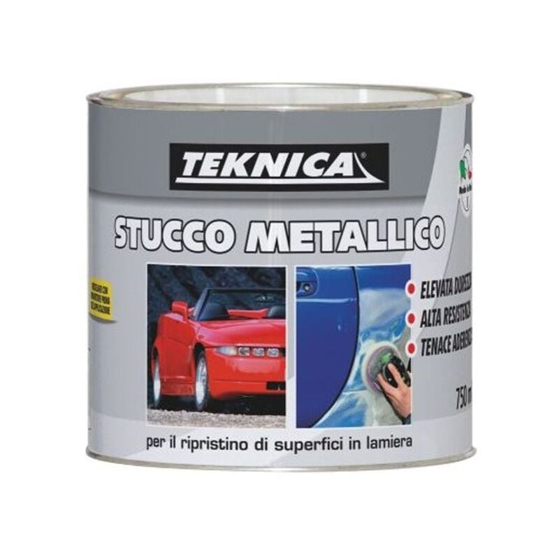 Trade Shop - Stucco Metallico Bicomponente 125ml Con Catalizzatore  Riparazioni Carrozzeria
