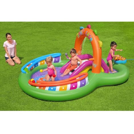 Trade Shop - Play Center 295x190x137 Cm Canta E Splash Piscinetta Per  Bambini 2 Anni+ 53117