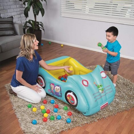 Trade Shop - Macchina Gonfiabile Bambini 2 Anni+ 119x79x51cm Con 25 Palline  Multicolore 93535