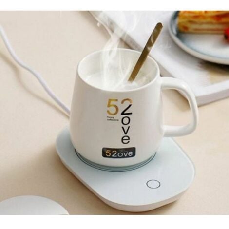 Trade Shop - Scaldatazze Usb Per Caffe' Latte Bavande Con Sensore Gravità  Inverno 16w Tx-8209