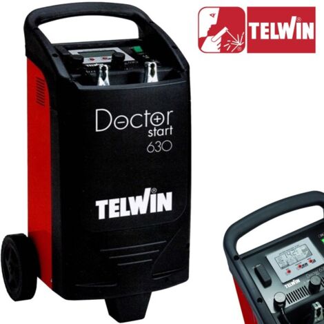 Trade Shop - Telwin Doctor Start 630 230v 12/24v Caricabatterie Avviatore  Tester Elettronico