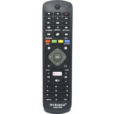 Trade Shop - Telecomando Compatibile Con Philips Tv Smart Led Lcd Plasma  Serie Tv Com-t008