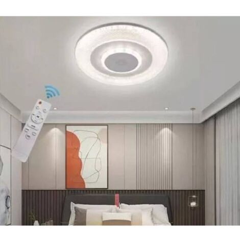 Plafoniera lampadario led soffitto design moderno elegante luce calda  fredda dimmerabile con telecomando e app cellulare lampada soggiorno  salotto cucina camera da letto ufficio diametro 49 cm : :  Illuminazione