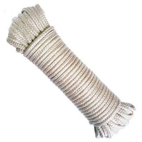 109 pezzi di corda di cotone macramè 3 mm fai da te, 4 rotoli di corda di  cotone colorato, 4 anelli di ferro, 100 perline di legno