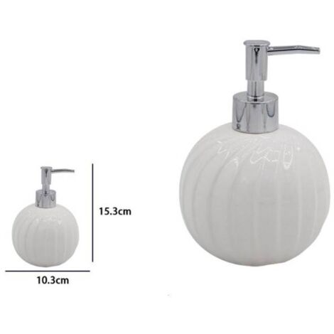 DISPENSER PORTA SAPONE LIQUIDO SCRITTA PARIS ACCESSORIO ARREDO BAGNO