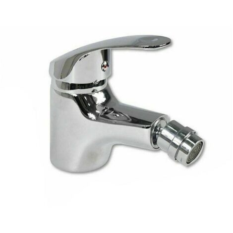 Trade Shop - Rubinetto Monoforo Bidet Miscelatore Monocomando Da Bagno  Ottone Cromato 52330a