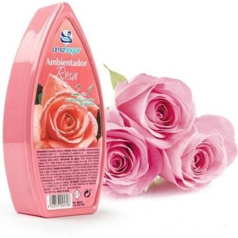 Trade Shop - Set 12 Deodoranti Gel Profumo Ambiente Assorbi Odori Fragranza  Rosa