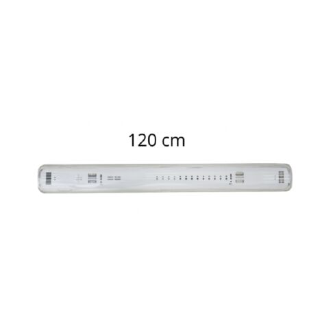 Trade Shop - Plafoniera Stagna Completa Di 2 Tubo Neon A Led 120cm Per  Soffitto Parete Ip65