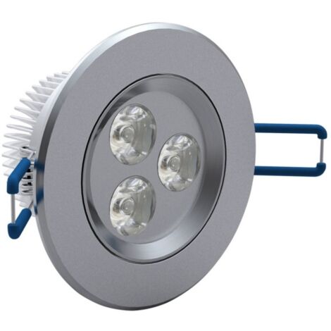 Trade Shop - Faretto Led Spot Da Incasso 3w Lampada Da Soffitto Down Light  Led Freddo Caldo 