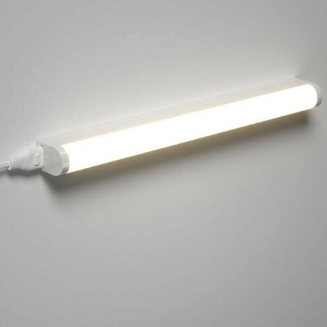 Trade Shop - Lampada Luce Sottopensile 50cm Mobili Cucina Armadio Barra Led  750lm Bianco Bianco Freddo 