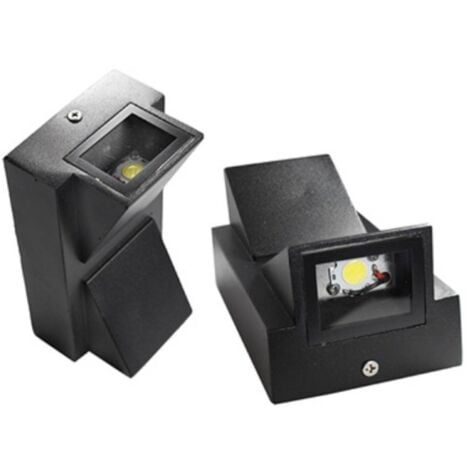 Trade Shop - Faro Faretto Led Orientabile Calda Fredda Rgb 10 Watt Cob 12  Volt Ip 65 Luce -bianco Freddo 