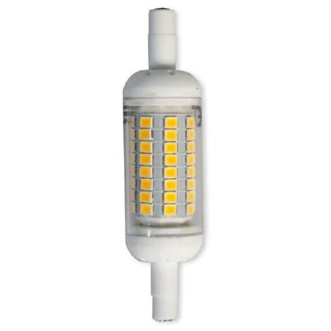 Trade Shop - Lampadina Led Smd R7s 6 Watt Lampada Ricambi Fari Luce 6500k  4000k 3000k 78mm -bianco Naturale 