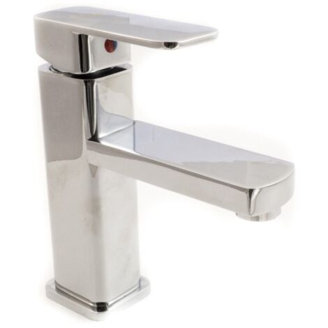 Trade Shop Rubinetto Miscelatore Cromato Casa Bagno Lavabo Completo