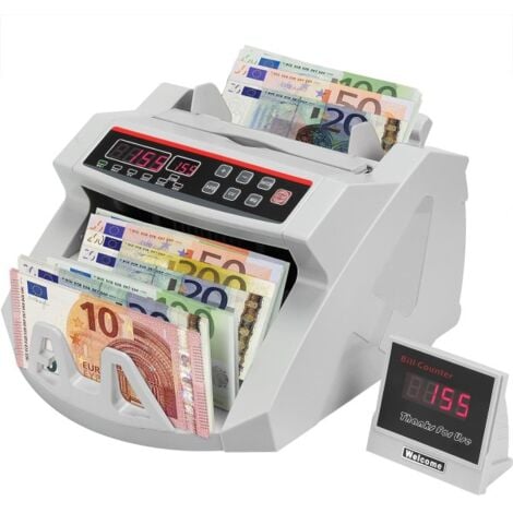 Trade Shop - Macchina Contabanconote E Rilevatore Professionale Verifica  Banconote Falsee 999