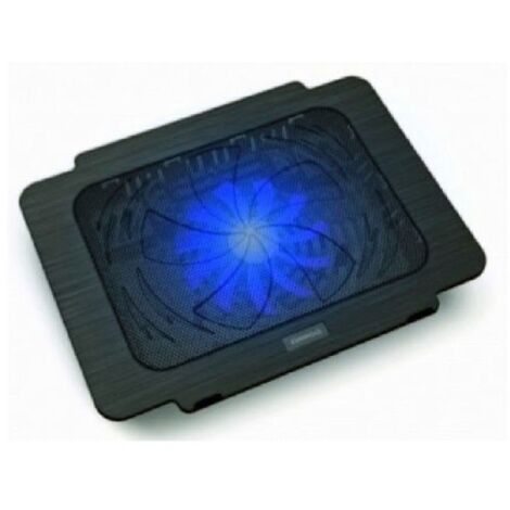 BASE APPOGGIO PER LAPTOP NOTEBOOK PC PORTATILE CON VENTOLA RAFFREDDAMENTO  LUCE