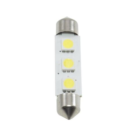 Vendita LAMPADINA SILURO 4 LED 12 volt 41mm - LAMPADINE - FARI E PLAFONIERE