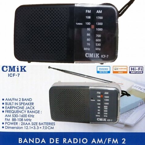 Trade Shop - Radio Fm Retro Wireless Altoparlante Mp3 Portatile