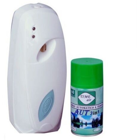 Trade Shop - Erogatore Diffusore Automatico Aromi Ambiente Casa + Ricarica  Deodorante 250ml