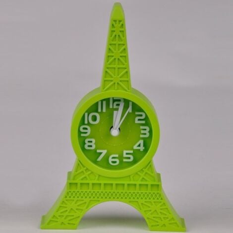 Orologio a forma di sveglia con disegno torre Eiffel