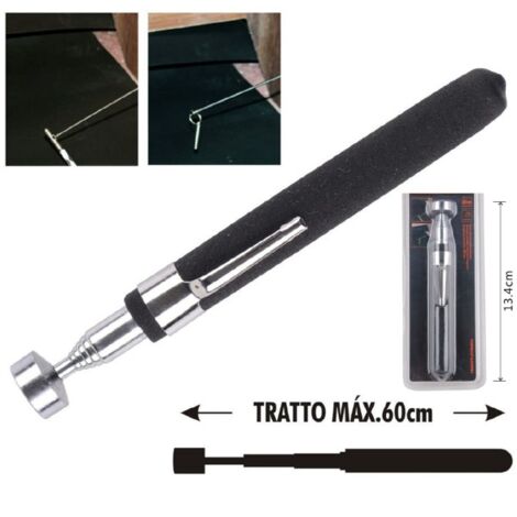 Trade Shop - Penna Asta Telescopica Allungabile Con Calamita Magnetica  Strumento Precisione