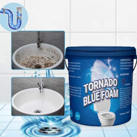 Schiuma Attiva Rapida Power Pulisci Tutto Wc Bagno Bidet 1 Kg Sgorgante  Tubi 