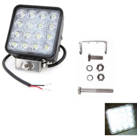 Trade Shop - 4x 48w Led Luce Faro Lampada Da Lavoro Faretto Auto Barca  Camion Klw Suv