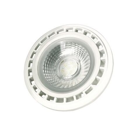 Trade Shop - Faretto Lampada A Led Cob Gu10 20w Ar111 1800lumen Luce Calda  Fredda Colore -bianco