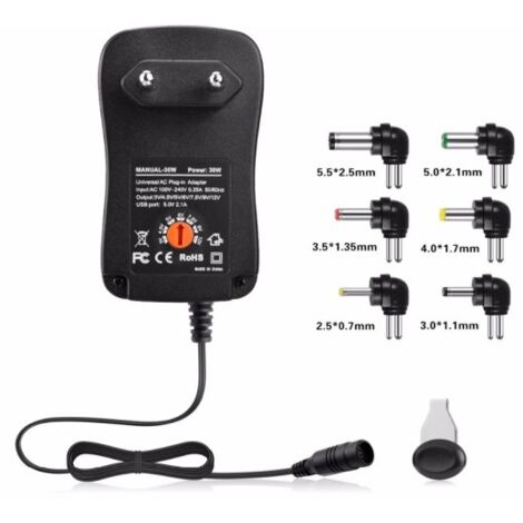 MINI ADATTATORE AUTO/USB 12/24V 1200MA