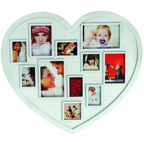 10 x 8 dimensioni Frame Amore Cuore Forma San Valentino Regalo Foto Cornici Fotografiche Mounts 