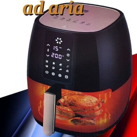 Proscenic T21 Friggitrice ad Aria, 5.5L Air Fryer Controllo con App & Alexa  e Display LED Toccabile, Funzioni Timer/Preriscaldamento/Programmi/Senza