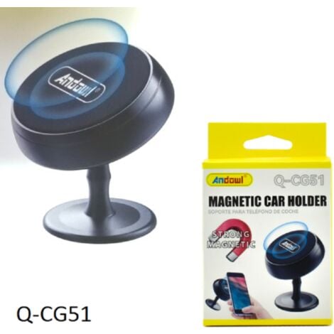 Trade Shop - Supporto Magnetico Porta Cellulare Da Auto Per Smartphone Gps  Autoadesivo Q-cg51