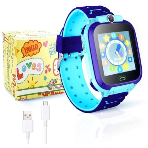 Trade Shop - Smartwatch Per Bambini Orologio Digitale Touch Supporto Sim  Giochi Idea Regalo