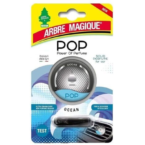 Trade Shop - Arbre Magique Pop Profumatore Deodorante Auto Fragranza  Profumazione Ocean Oceano