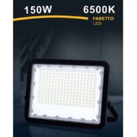 faretto led proiettore da esterno 100w nero ip65 luce 6500k 4000k 3000k