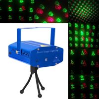 Mini Proiettore Laser Effetto Luci Natalizie.Mini Proiettore Laser Effetto Puntini Luci Verde E Rosso Per Luce Discoteca 01944
