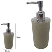 Trade Shop - Portasapone Porta Sapone 17cm In Plastica Dispenser Bagno  Sapone Liquido Design 