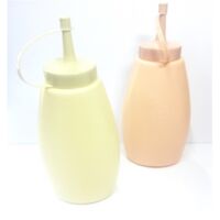 2 pezzo Flacone per Salse 300ml Contenitore Olio Bottiglia in Plastica con  Tappi Trasparente Condimento Dispenser per Ketchup, Senape, Mayo, Salse  piccanti : : Casa e cucina