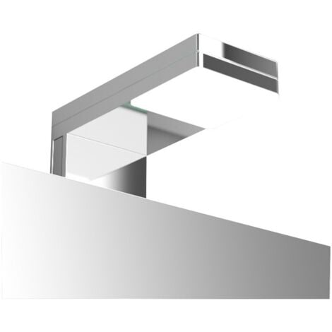 Monel - specchio con lampada led, dimensioni  50 x 70 cm