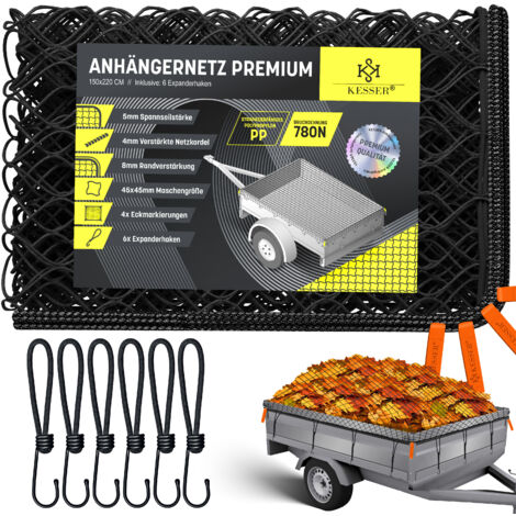 Rete Per Rimorchio TRIBURG - Maglia Fine 1x2m | Copertura Carico Sicura | UV Resistente - Foto 10