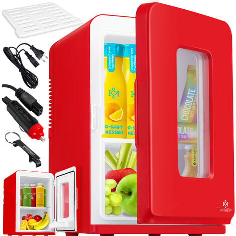 KESSER® 2in1 mini frigo frigo box 15 litri funzione raffreddamento e  riscaldamento portatile AC DC