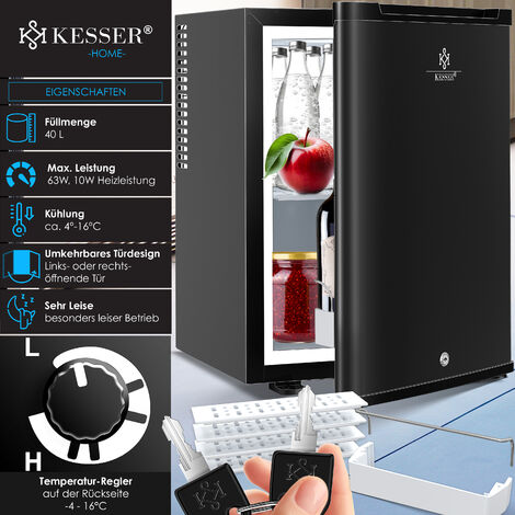 KESSER® Mini frigorifero con serratura - capacità minibar 40litri