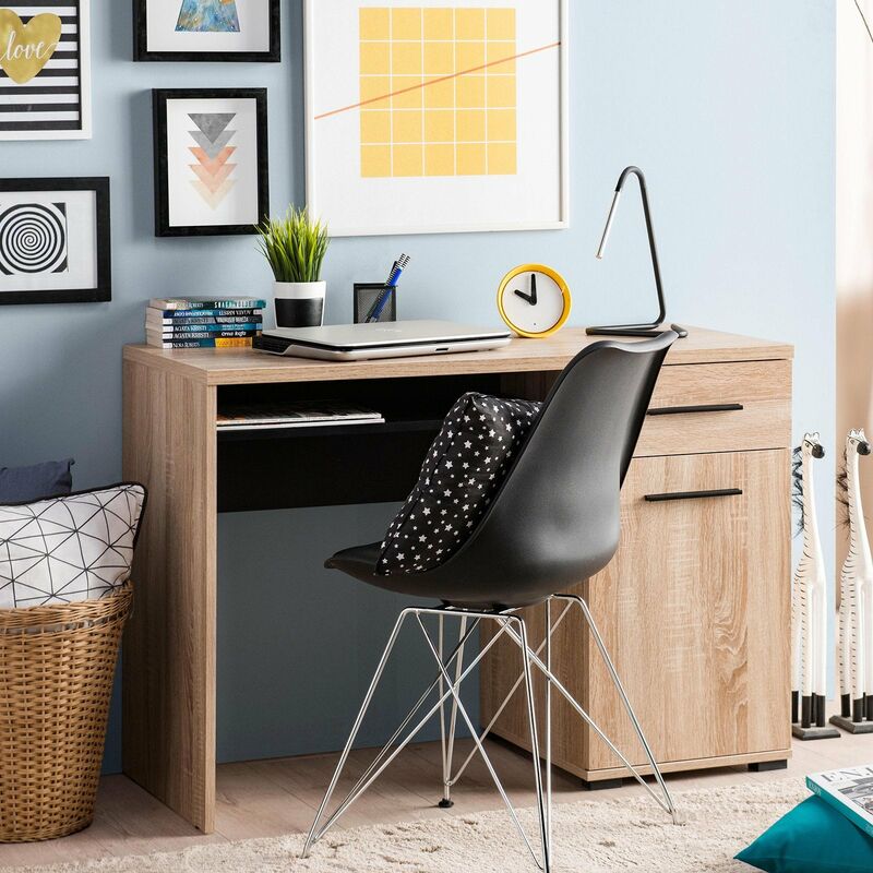 Home Desk Smartworking Home Office Schreibtisch 80x40 modern Schublade